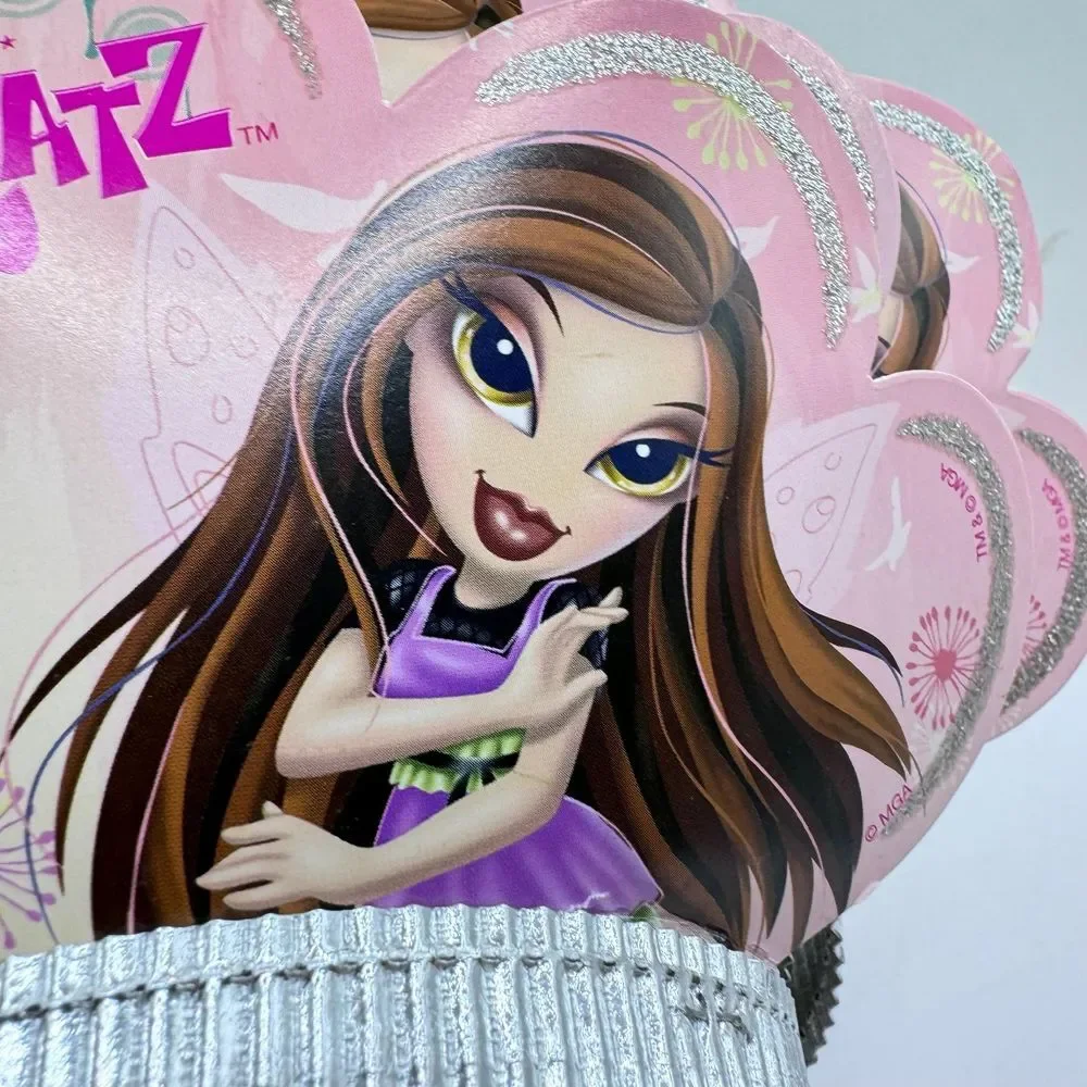 6 Bratz birthday hats girls with‎ sparkle crowns tiaras